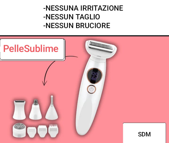 PelleSublime - Rasoio elettrico